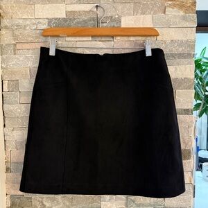 LOFT Suede skirt